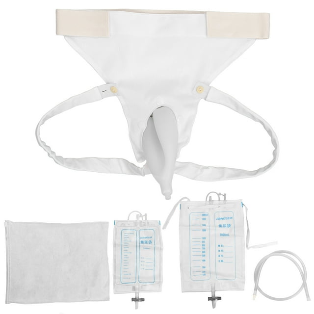 Colector de bolsas de orina, Colector de bolsas de orina femenina Bolsa de orina femenina Colector de orina de silicona Rendimiento de primer nivel