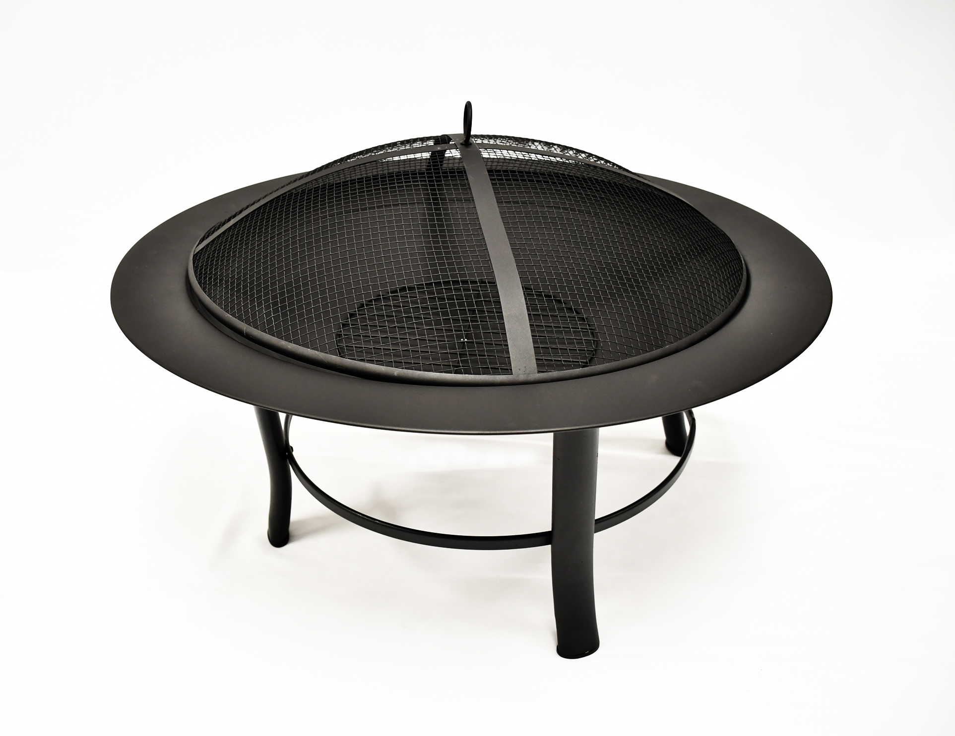 Mainstays 28" Fire Pit with PVC Cover and Spark Guard - image 4 of 11