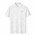 thumbnail image 4 of Enjoytime Men's Golf Shirts Print Collared Short Sleeve Shirt Casual Stretch Lightweight Shirts, 4 of 7