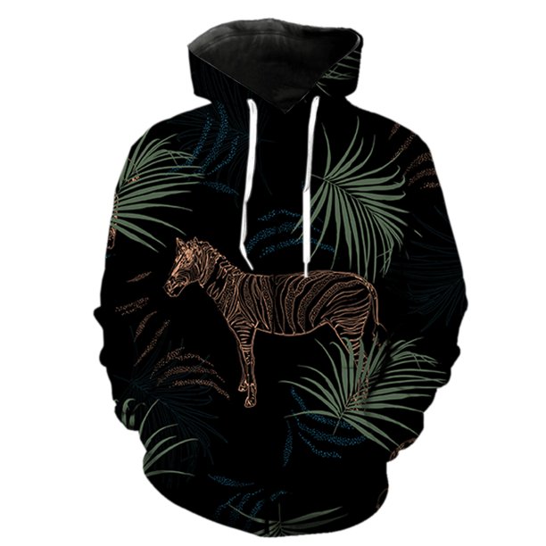 Sudadera con capucha y cremallera para hombre, diseño de tigre y animales de pastizales, con estampado 3D, ropa de calle divertida, moda primavera 2024, gran oferta, manga larga, hip hop, para adolesc