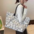 thumbnail image 3 of Bolso de lona para mujer LGENFA KT Cat Hello Kitty gran capacidad bolso de hombro portátil, 3 of 4