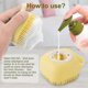 thumbnail image 5 of ZHAOCHENG Cepillo de baño para perros y gatos, cepillo de silicona para el cuidado del cabello, cepillo de limpieza con cerdas de masaje para cachorros de silicona, suave, 5 of 5