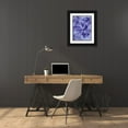 thumbnail image 3 of St Hilaire, Elizabeth 19x24 Black Ornate Wood Framed with Double Matting Museum Art Print Titled - Very Peri Botanical Print II, 3 of 4