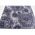 thumbnail image 5 of Unique Loom 3141509 6 x 6 ft. Grand Sofia Square Rug, Navy Blue, 5 of 5