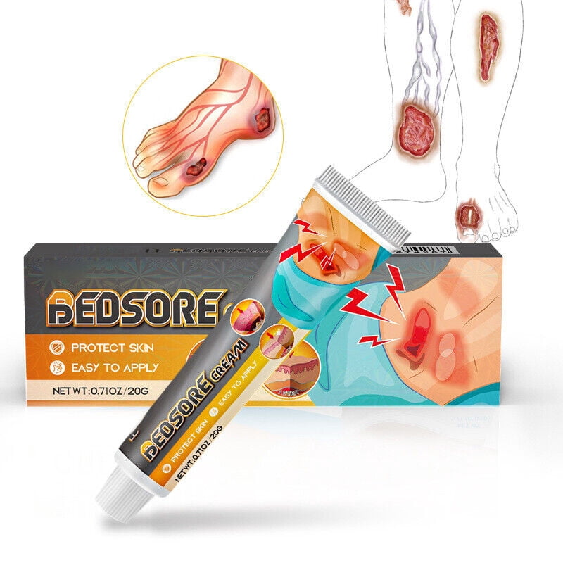 2pcs Bed Sore Cream Bedsore Ointment Bed Sores Fast Treatment Wound 20g
