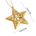 thumbnail image 3 of Christmas Tree Ornament Metal Hanging Craft Xmas Gifts Tree Hanging Craft Collectible DIY Pendant for Home Party Decor Personalized Holiday Gift for Xmas Tree, 3 of 6