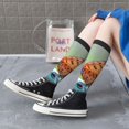 thumbnail image 5 of Yiaed Butterfly Landing On Head Dumpy Frog Print Great elasticity Adult Stockings Sports socks for Men and Women, 5 of 6