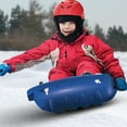 thumbnail image 6 of Snow Joe Plastic Snow Sled 34” Toboggan Board with Handles and Rope, Blue, SJ-SLD34-SJB, 6 of 10