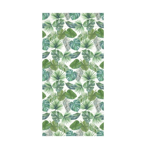 Canvas Wall Art - Jean Plout 'Viva Palm Tropical Beauty' Wall Art for Living Room, Bedroom, or Office Décor by Trademark Fine Art - 10 x 19 Inches