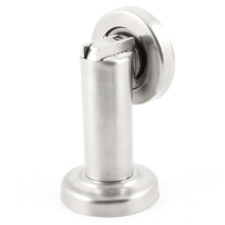 - Unique Bargains Stainless Steel Round Base Door Holder Magnetic Stopper Doorstop 50mm x 80mm