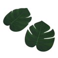 thumbnail image 3 of 90 hojas de palmeras tropicales y flores de hibisco, hojas artificiales, 3 of 5