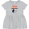 thumbnail image 3 of Inktastic English Setter Dog Girls Baby Dress, 3 of 5