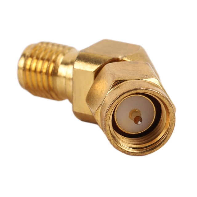 45 Degree Male To Female Connector, SMA Connector Wide Frequency Band Easy Installation Stable Fine Workmanship For Antenna
