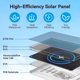 thumbnail image 2 of Panel solar Naseto 3W para cámaras de seguridad alimentadas por batería, 2 of 9
