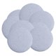 thumbnail image 4 of 10x Botones de tela Botones de vástago de metal Botones de parte trasera plana para ropa, prendas, Azul claro, 4 of 9