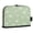 Small White Daisy Pattern, variant on Pencil Bag with Magnetic Foldable Base Large Capacity Stand-Up Pencil Case Durable Nylon Pen Pouch Small Green Rose Pattern