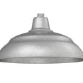 thumbnail image 4 of Millennium Lighting R Series 17" Metal Warehouse Shade in Galvanized Gray, 4 of 7