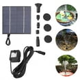 thumbnail image 3 of Solar Powered Solar Fountain, Submersible Water , For Garden Decoration, 3 of 8