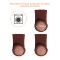 thumbnail image 2 of 24 Uds. Calcetines para patas de silla, protectores de suelo de alta elasticidad, calcetines antideslizantes para patas de silla, juego de tapas para muebles, diámetro de ajuste oso de fresa Hogar, 2 of 5