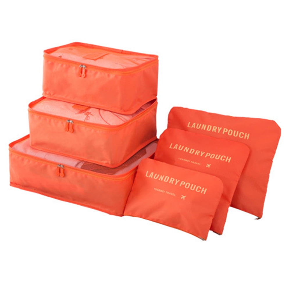 TOPOINT 6Pcs/Set Travel Storage Bags MultiFunctional Clothing Sorting