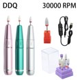 thumbnail image 2 of Pluma de pulido de uñas con controlador de velocidad USB, 30000RPM, Mini taladro de uñas, removedor de Gel UV, pulidor de manicura, 2 of 5