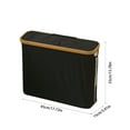 thumbnail image 3 of weibbin Panier de Rangement Transparent pour Rouleau de Papier Toilette, Panier de Rangement Antidérapant avec Couvercle, 3 of 6