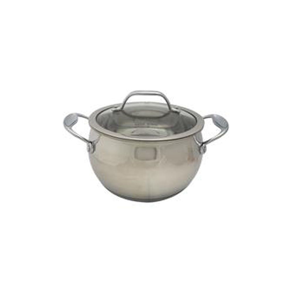 David Burke Gourmet Pro Splendor 3qt Sauce Pot With Lid Stainless Steel