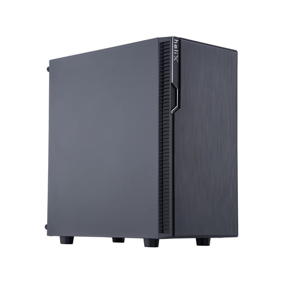 Rosewill FBM-X2-400-HELIX Micro ATX Mini Tower Desktop Gaming PC Computer Case with Pre-Installed 400W PSU, 240mm AIO Support, USB 3.0