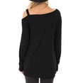 thumbnail image 4 of Camisetas casuales de manga larga para mujer, camisetas casuales de manga larga para mujer, camisetas casuales de manga larga para mujer, camisetas de un solo hombro para mujer, calidad inigualable, 4 of 6