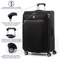thumbnail image 2 of Equipaje Travelpro Platinum Elite Softside de 29 pulgadas, negro, 2 of 6