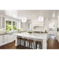 thumbnail image 2 of 31868-020 Eurofase Lighting Corson - 1 Light Small Pendant - 10 Inches Wide by 11.75 Inches High-White Finish, 2 of 2