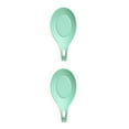 thumbnail image 4 of Justharion Exquisite And Practical Silicone Spoon Rest – For Home And Restaurant Teaware Le Creuset Spoon Rest Spoon Rest Kitchen Lake Green 1 2Set, 4 of 6