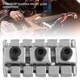 thumbnail image 2 of LHCER Guitar Lock Nut System,Electric Guitar String Lock Nut with Headstock String Retainer Bar Screw Hex Wrench Replacement,String Lock Nut, 2 of 8