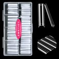 thumbnail image 1 of Uñas SWETIDY XXL, extra largas, acrílicas transparentes, 500 unidades, 1 of 7