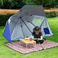 thumbnail image 2 of Graflsoa Parapluie de Pêche Compact 1,2 m à Arc avec Protection UV, Conception Coupe-Vent et Hauteur Ajustable pour Activités de Plein Air - Bleu, 2 of 6