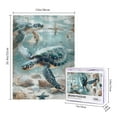 thumbnail image 4 of 500 PCS Classic Turtle Stroll - 500 Piece Animal Jigsaw Puzzle,Stress Relieving Pleasure,Enjoy The Puzzle Solving Process,500 Piece Wooden Puzzle For Adults Challenging Charm Puzzle For Game Night, 4 of 6