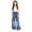 Blue, variant on Gunia Girl Baggy Jeans Stylish Wide Leg With Allover Star High Waist Design Comfortable Casual Trousers Juniors Fashionable Streetwear Bottoms Teen Girl Denim Pants 12-16 Years