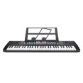 thumbnail image 4 of Electronic Keyboard, 61 Keys Children Keyboard, Black For Student For Beginner Universal USB Power Supply, 4 of 8