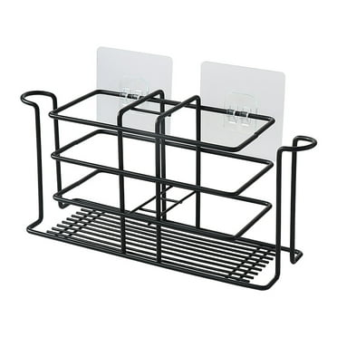 Stainless Steel Bathroom Toothbrush Holder,  Cup Holder&Toothpaste Holder Stand Bathroom Accessories Organizer
