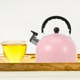 thumbnail image 4 of CTIRCHIU Pink Stainless Steel Tea Kettle with Whistle for Outdoor Activities 1Pack, 4 of 8