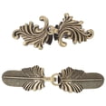 thumbnail image 1 of 2pcs Metal Sweater Clips Cardigan Fasteners Shawl Clasp Brooch for Women, 1 of 8