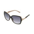 thumbnail image 2 of Foster Grant Women's Oversized Fashion Sunglasses Black, 2 of 6