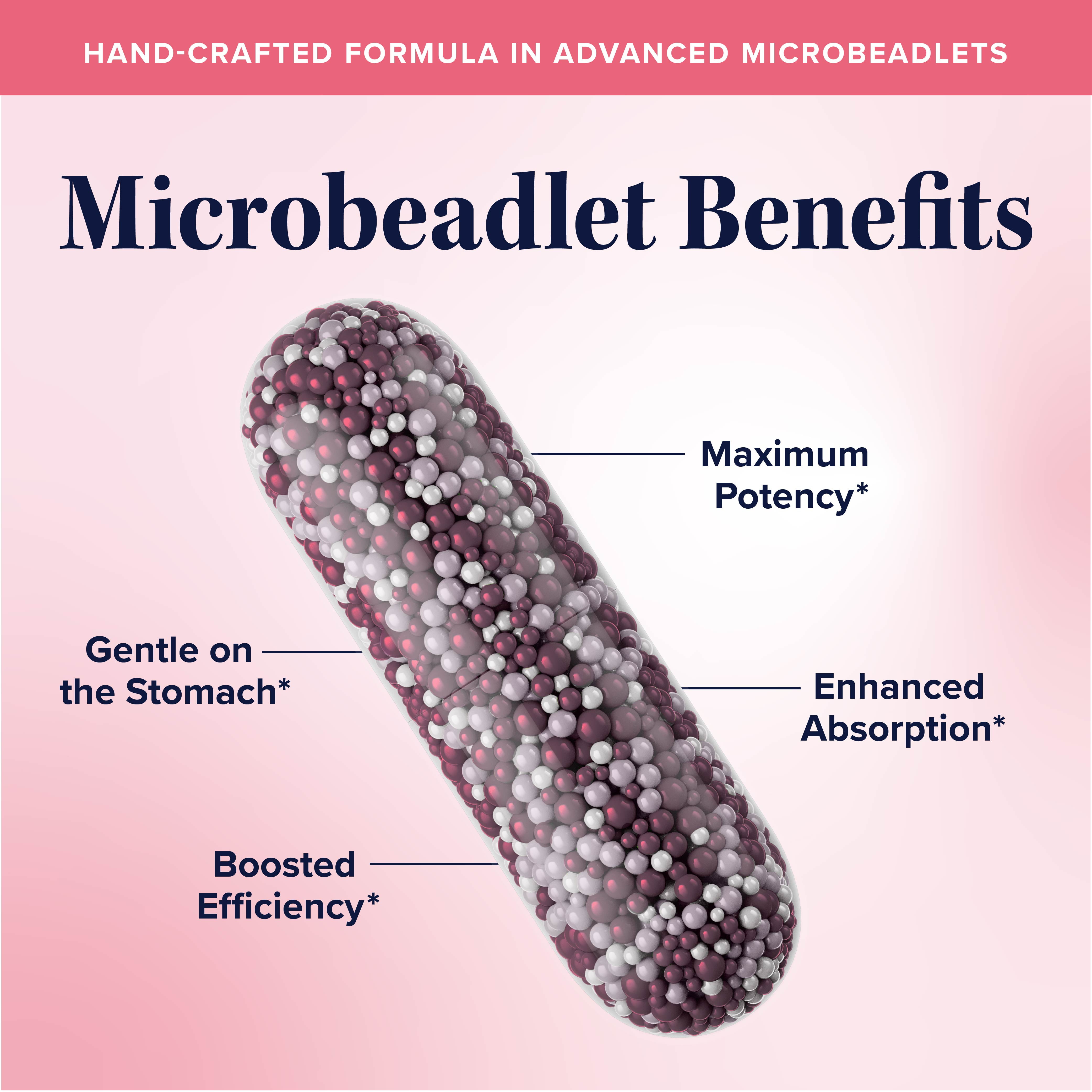 Myo-Inositol & D-Chiro Inositol for Hormone Balance for Women | Microbeadlets to Regulate Menstrual Cycle & Support Ovarian Health | 40:1 Ratio Myo & D Chiro | Non-GMO | 120 Ct (1 Month Supply)