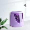 thumbnail image 4 of Sacapuntas eléctrico resistente, sacapuntas de aula profesional USB + batería púrpura Cola Sacapuntas eléctricos, 4 of 8
