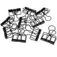 thumbnail image 4 of 10Pcs Binder Clips Metal Binder Paper Clamps Office Document Clips for Paperwork, 4 of 6