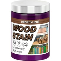 Purple Wood Stain | Colored Wood Stain for Indoor and Outdoor Furniture | Fast Drying Water Based Stain for Wood | 4 Ounces Wood Dye (Purple, 4 oz)
