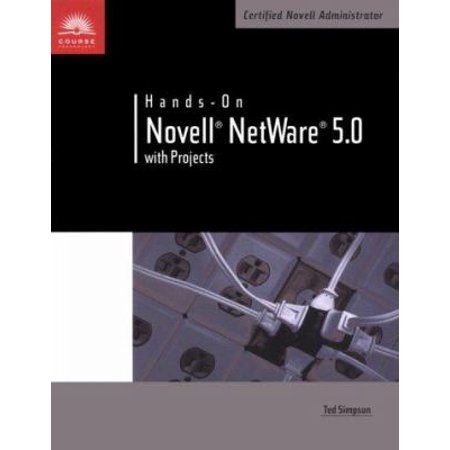 Hands-On Novell NetWare 5.0 with Projects (Paperback - Used) 0760010803 9780760010808