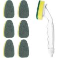 thumbnail image 1 of Heavy Duty Dish Wand,1 Dish Wand with 7 Refill Replacement Heads, Dish Sponge wi, 1 of 3