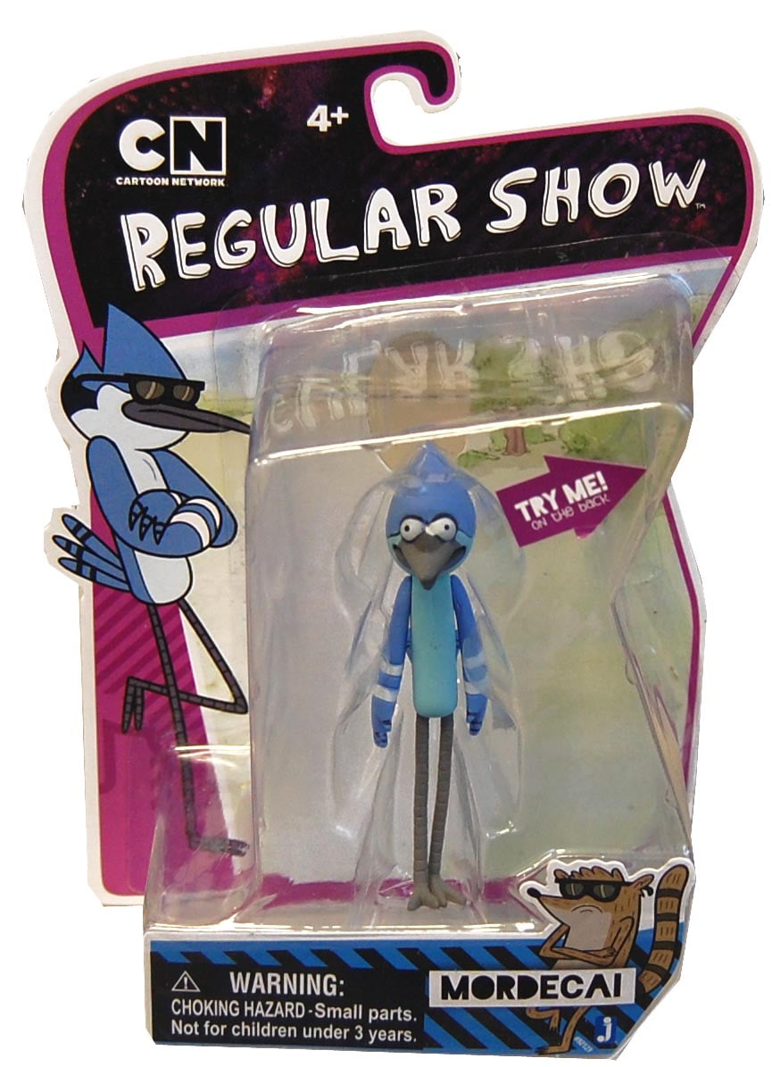 Cartoon Network Regular Show Mordecai Action Figure Walmart Com Walmart Com