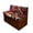 Floral Polynesian Tattoo, variant on Uorisanigo 2 PCS RV Cushion Covers Stretchable Fabric Hibiscus Polynesian Tattoo Camper Dinette Cushion Covers Full Coverage for RV Camper Car Bench 1 Backrest Cover & 1 Bench Cover